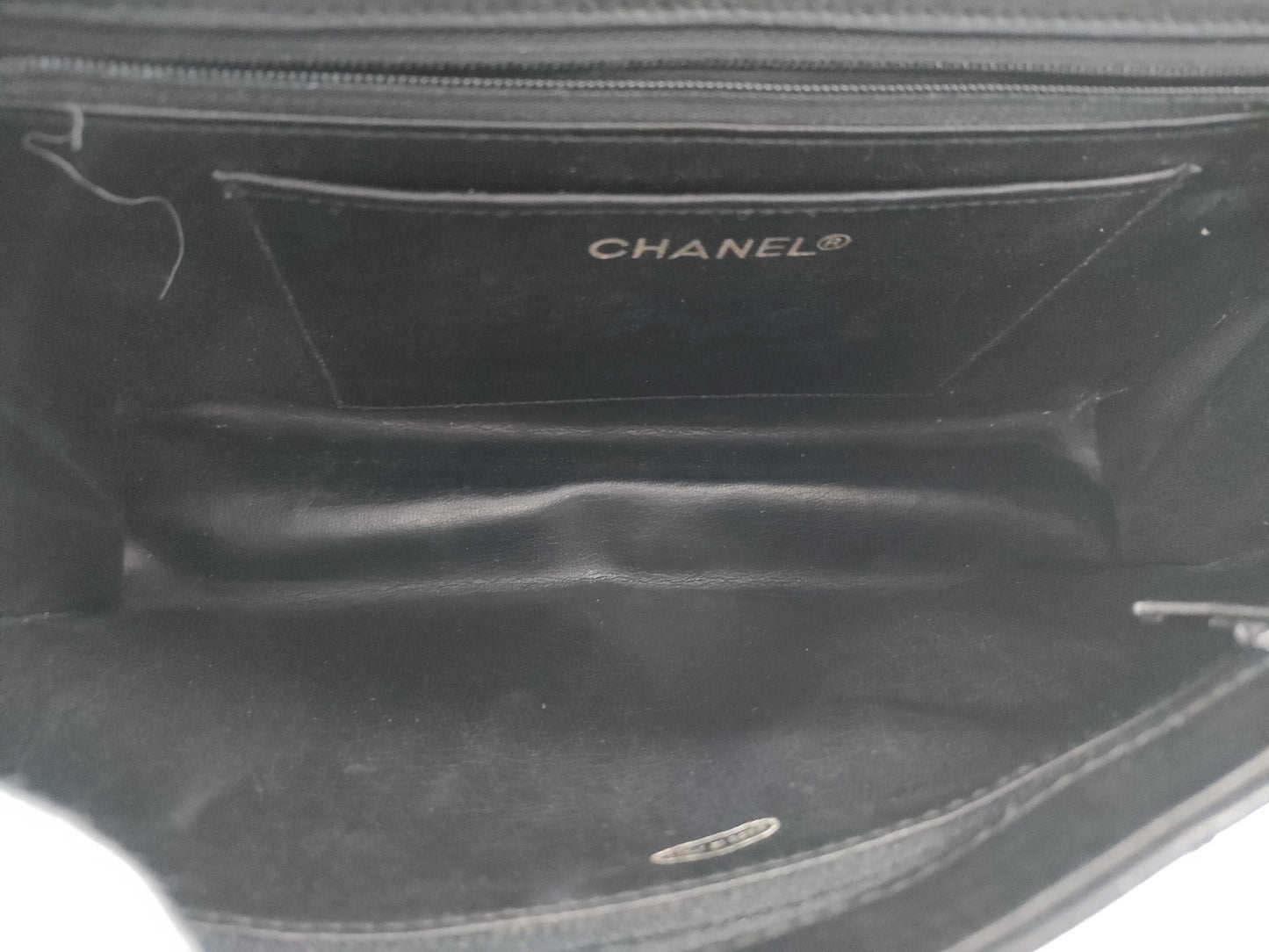 CHANEL Matelasse Chain Black Shoulder Bag