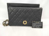CHANEL Matelasse Chain Black Shoulder Bag