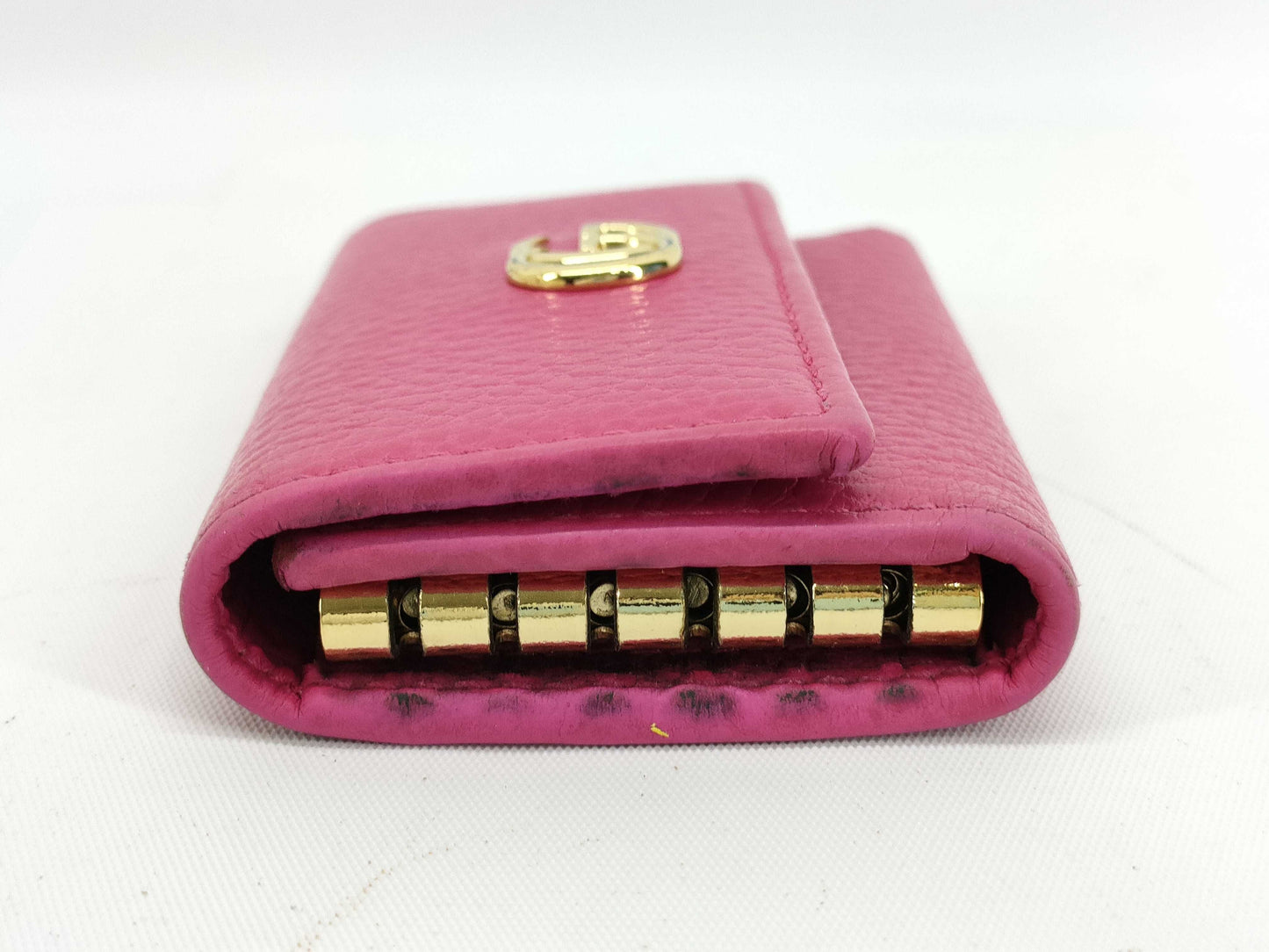 GUCCI GG Marmont Key Case, Pink