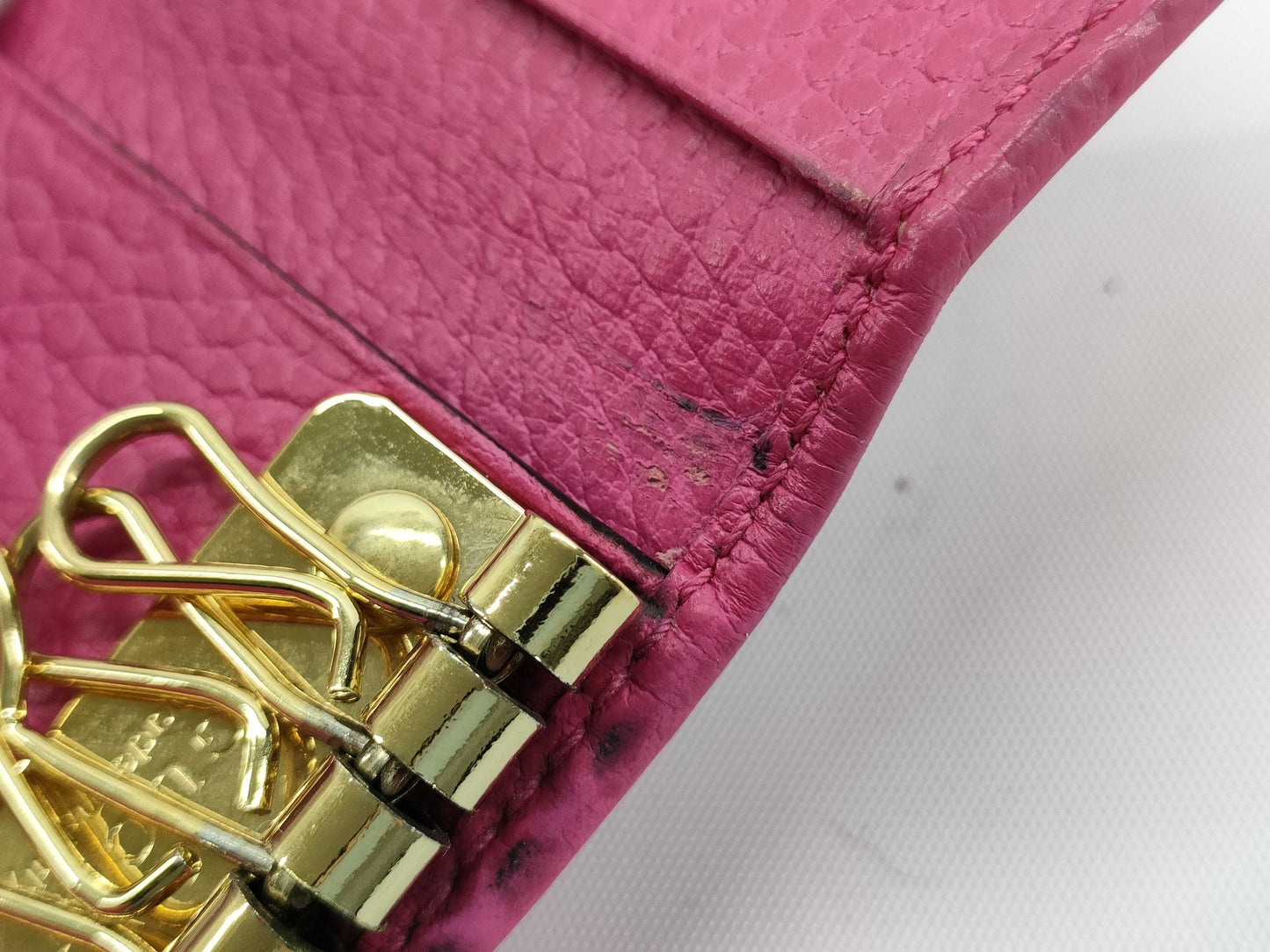 GUCCI GG Marmont Key Case, Pink