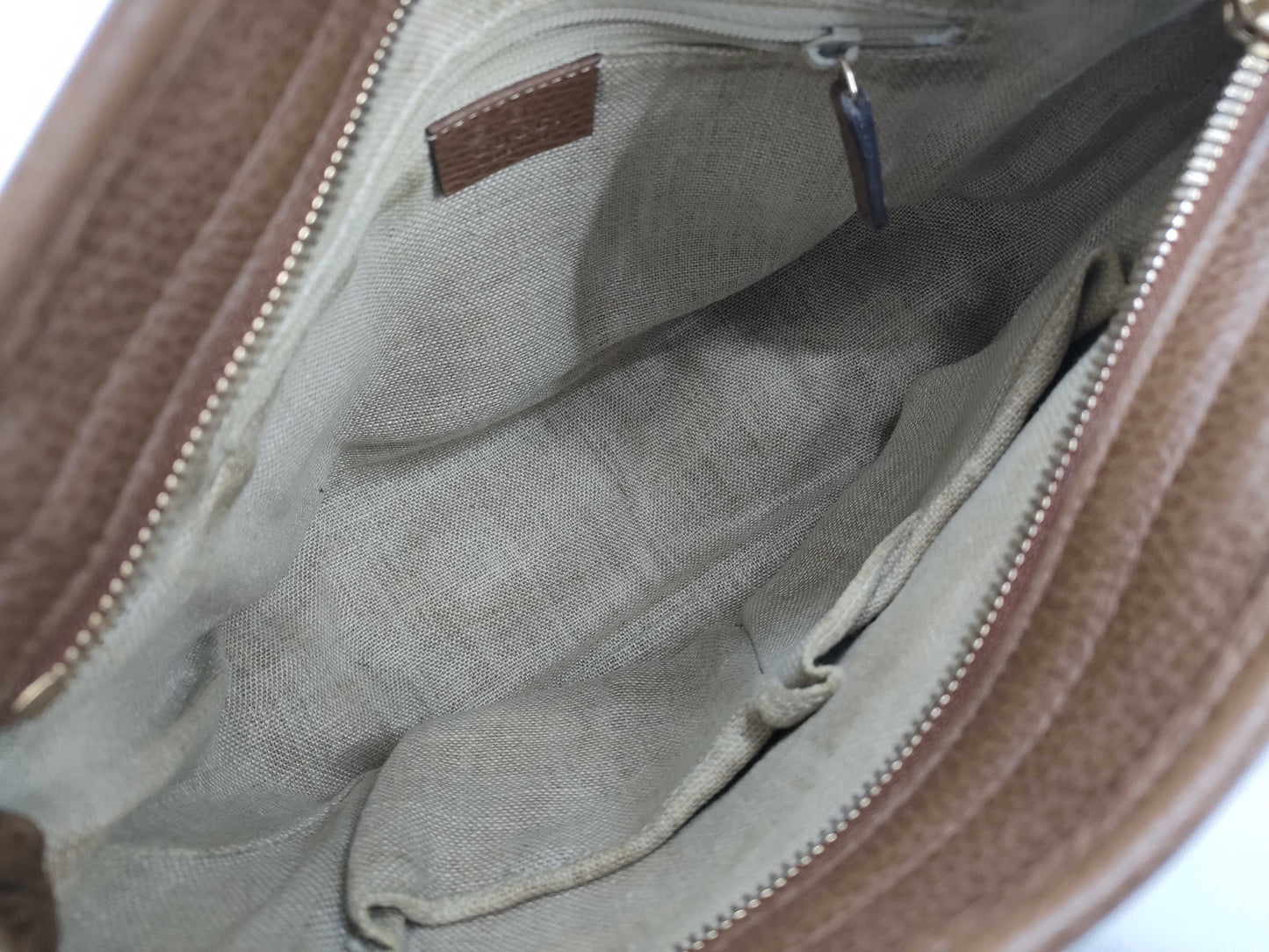 GUCCI GG Canvas Gucci GG Canvas 2-Way Handbag with Long Strap