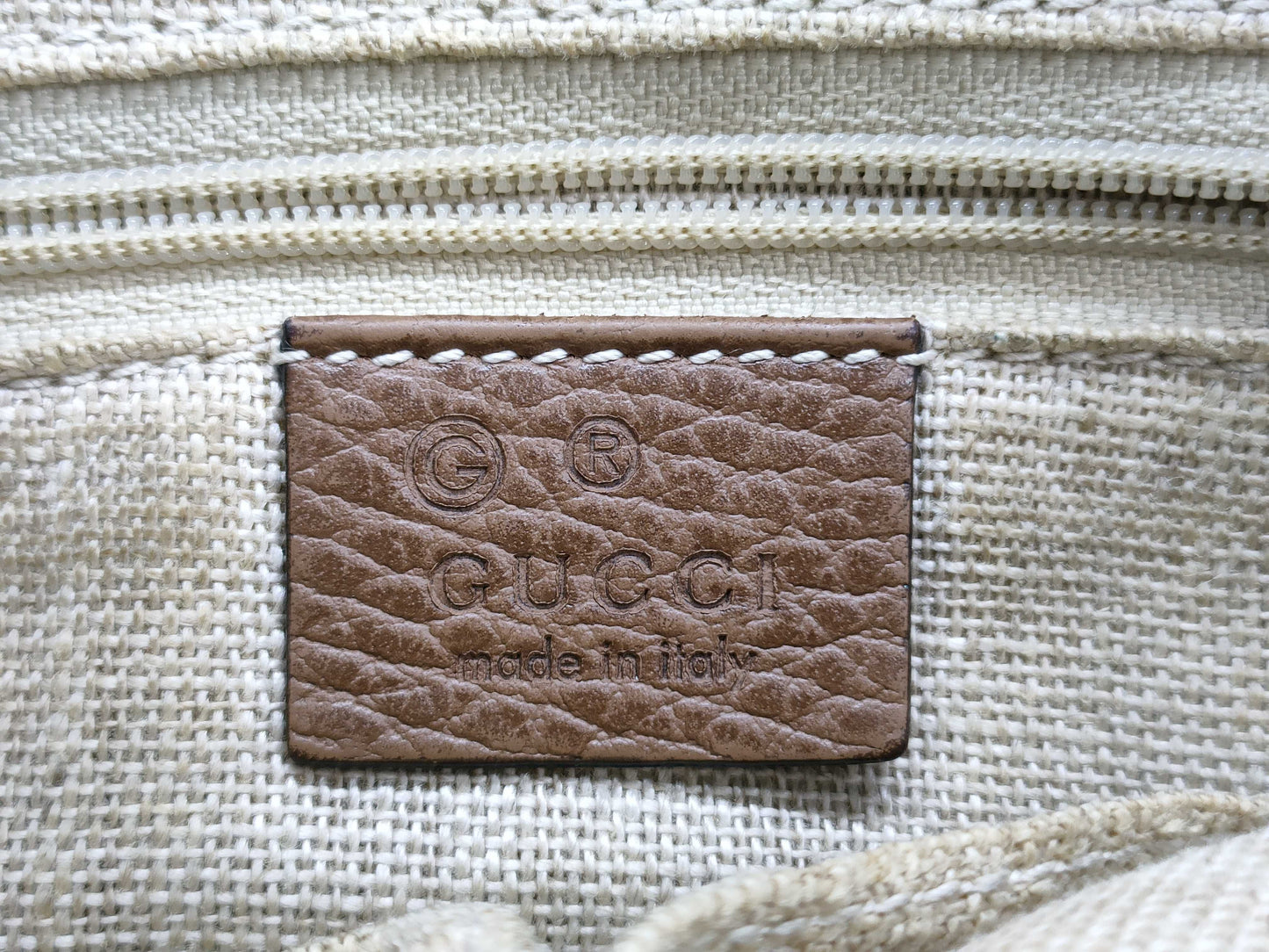 GUCCI GG Canvas Gucci GG Canvas 2-Way Handbag with Long Strap