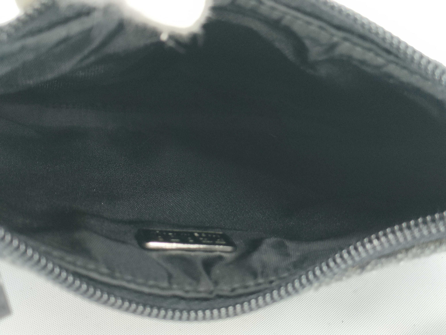 PRADA Prada Pouch Handbag Gray Handbag