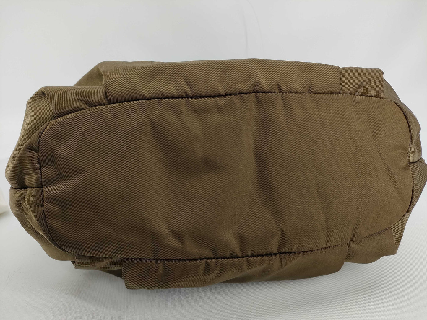 PRADA Nylon Prada Handbag Khaki Handbag