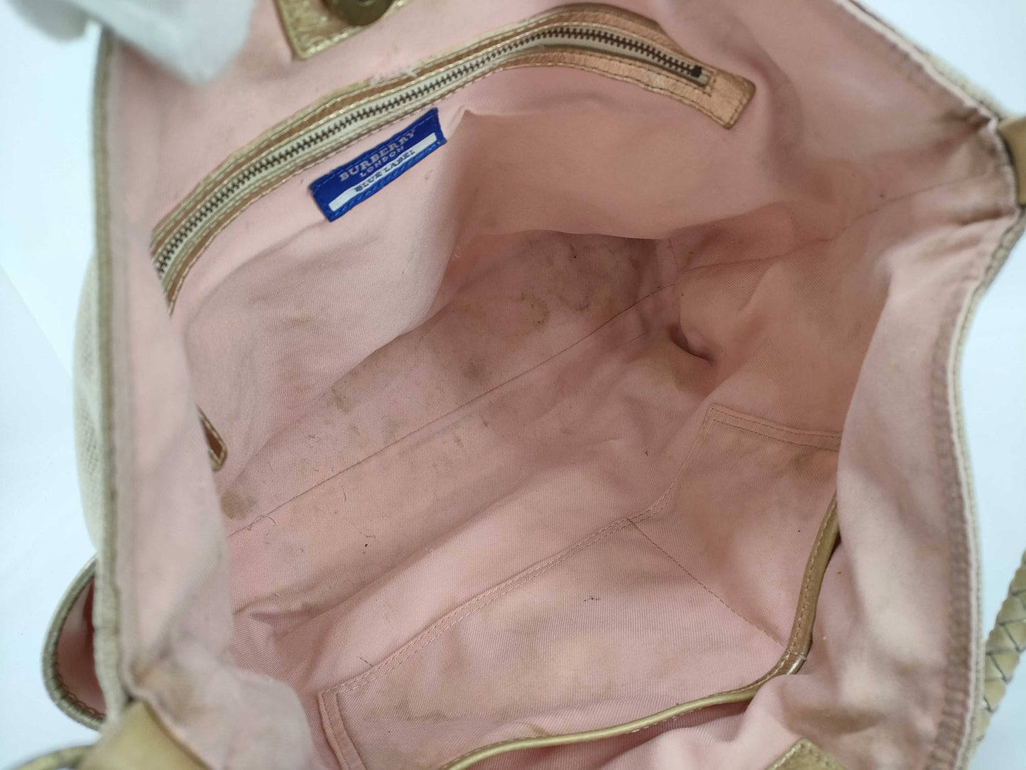 BURBERRY Canvas Shoulder Bag