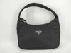 PRADA Nylon Prada Pouch Handbag Black Handbag