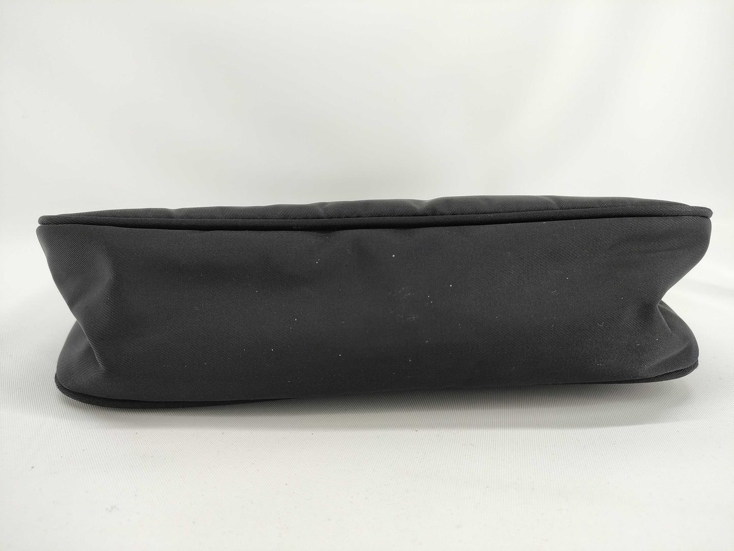 PRADA Nylon Prada Pouch Handbag Black Handbag