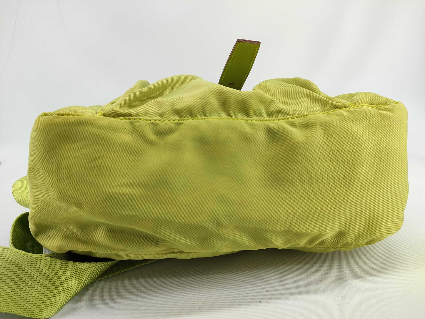 PRADA Nylon Prada Shoulder Bag Green Shoulder Bag