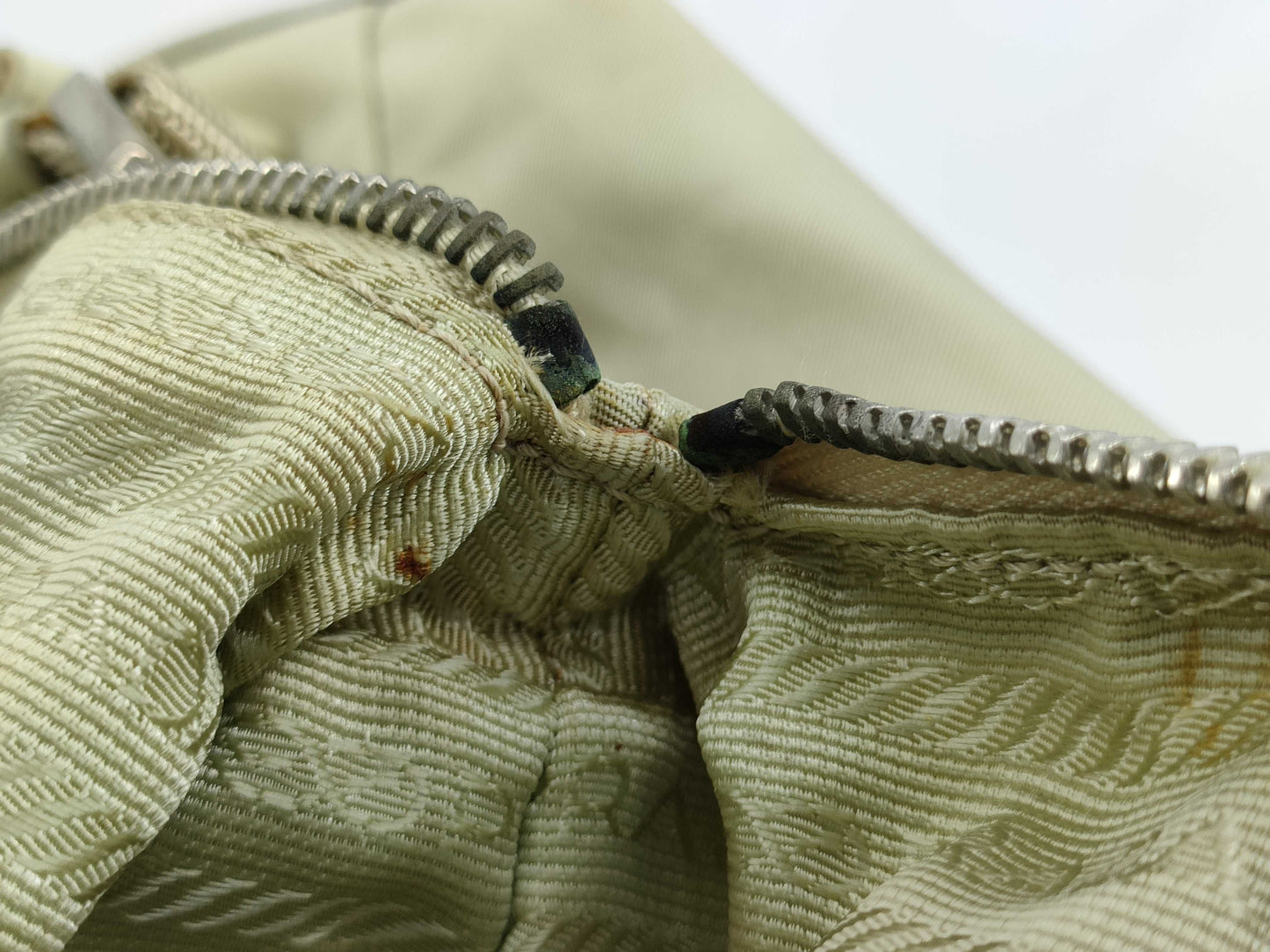 PRADA Nylon Prada Shoulder Bag White Shoulder Bag
