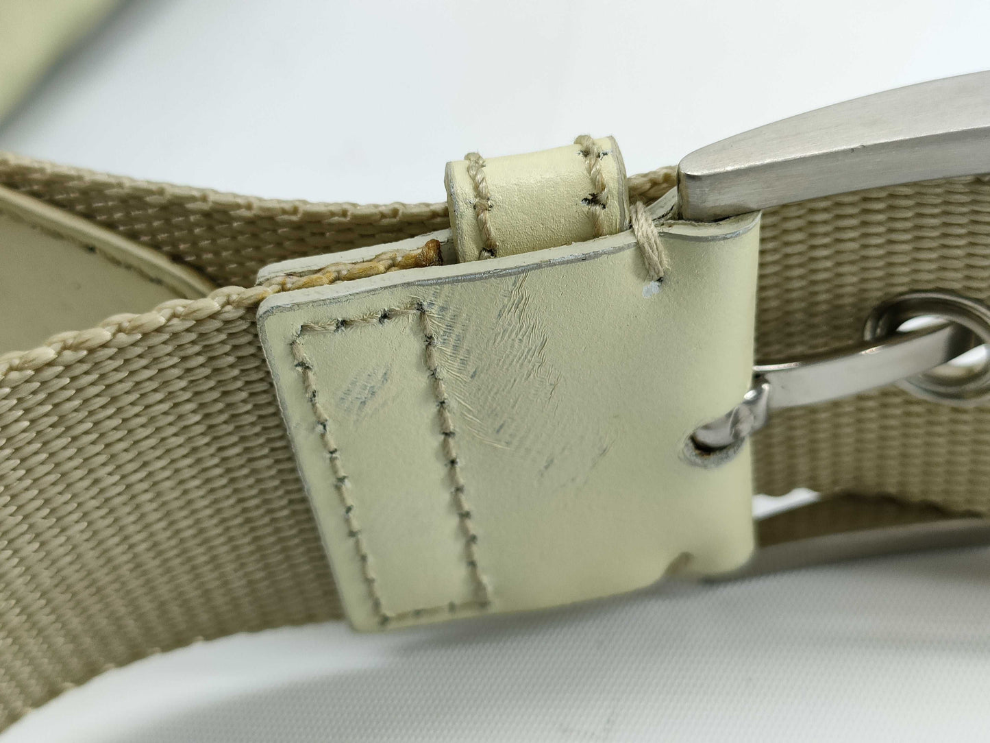 PRADA Nylon Prada Shoulder Bag White Shoulder Bag