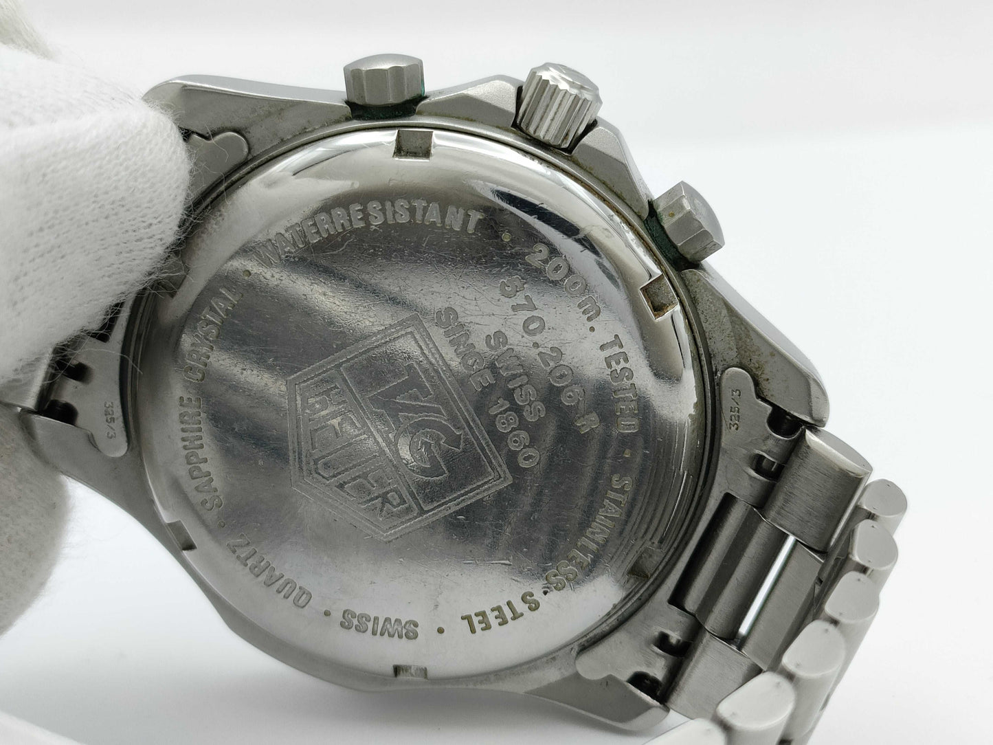 TAG Heuer 570.206R Quartz Black Dial Men's Watch