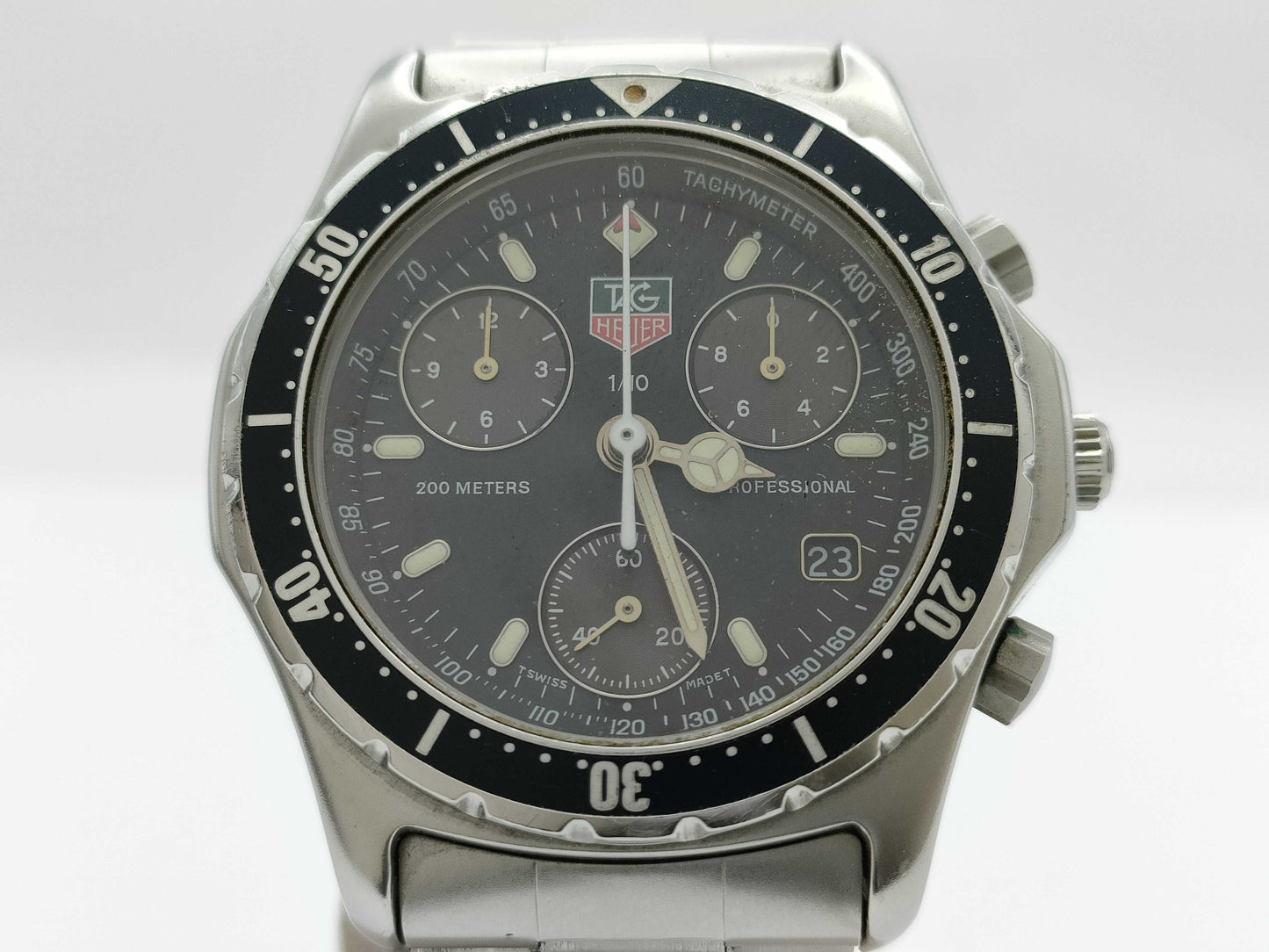 TAG Heuer 570.206R Quartz Black Dial Men's Watch