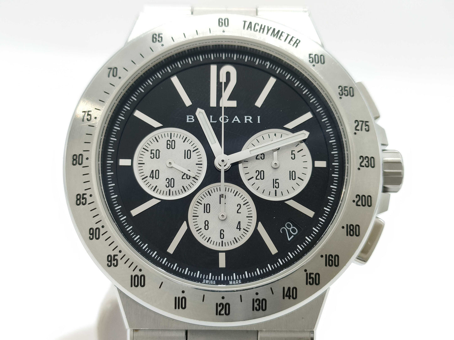 BVLGARI Diagono DG41SCH L01248 Automatic Black Dial Men's Watch