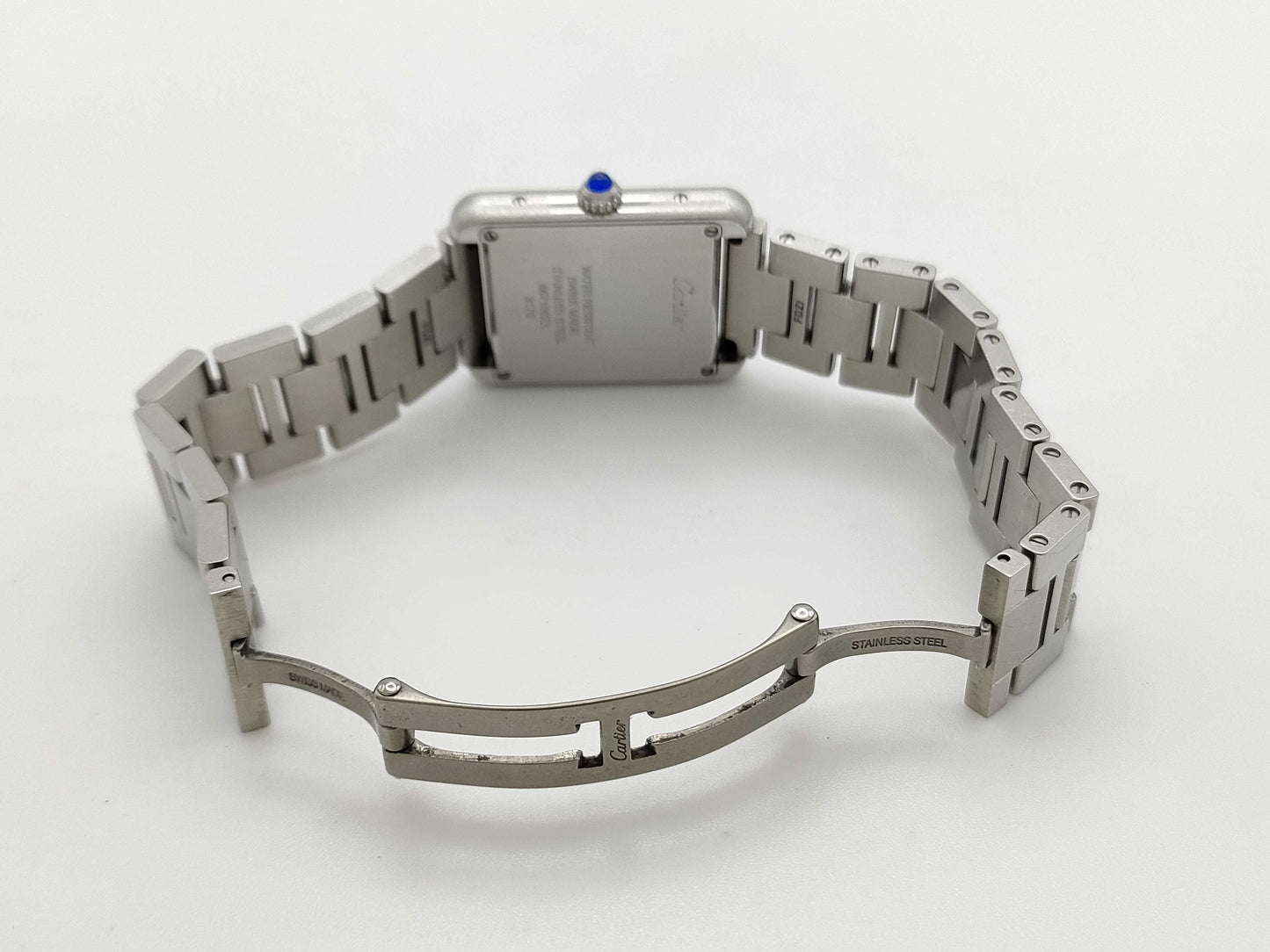 Cartier Tank Solo SM W5200013 3170 667108ZX Quartz Women's Watch