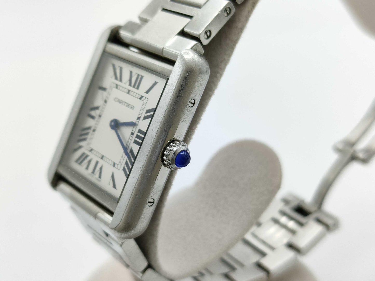 Cartier Tank Solo SM W5200013 3170 667108ZX Quartz Women's Watch