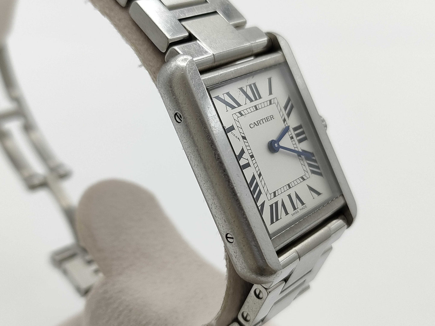 Cartier Tank Solo SM W5200013 3170 667108ZX Quartz Women's Watch