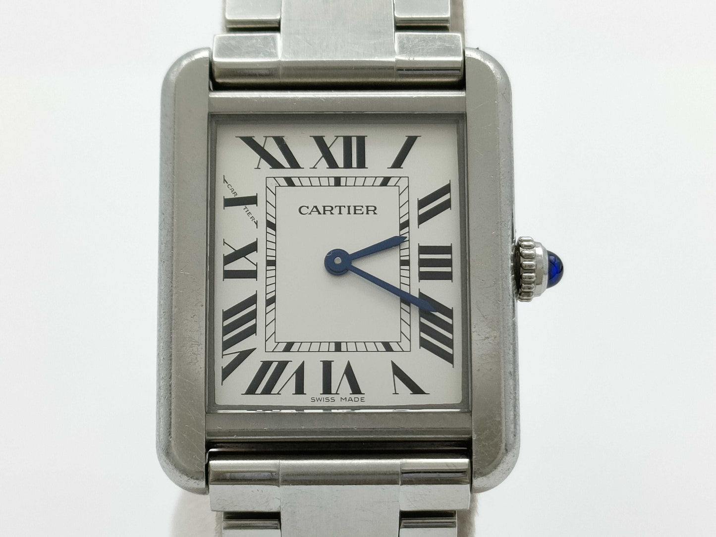 Cartier Tank Solo SM W5200013 3170 667108ZX Quartz Women's Watch