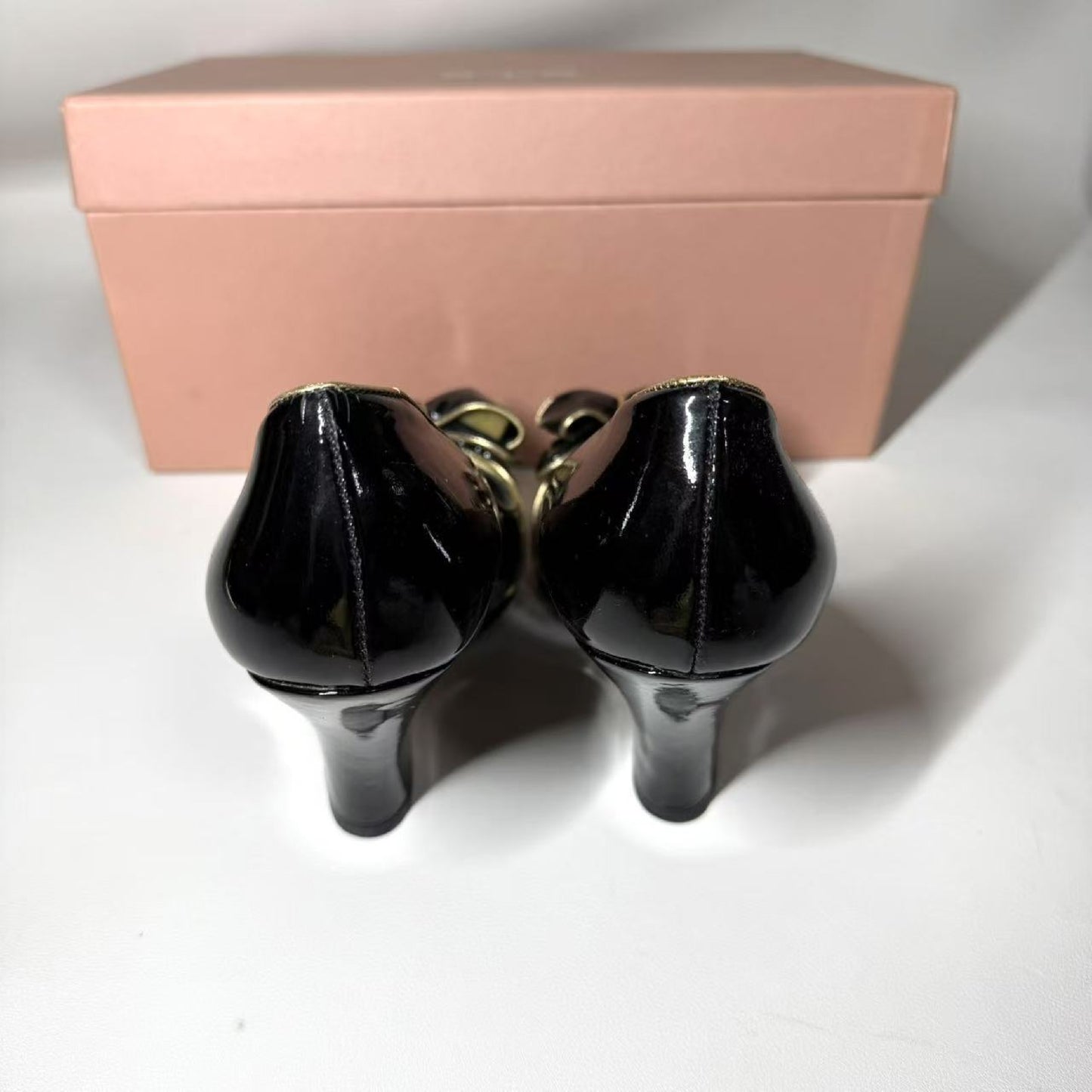 Miu Miu Miu shoes patent leather high heels size 37.5 pumps