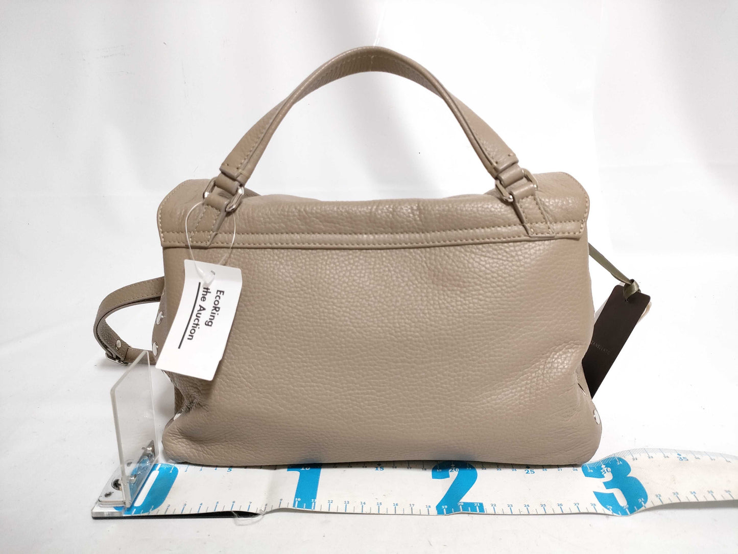 Zanellato Bostina 2-Way Shoulder Bag, Leather, Greige