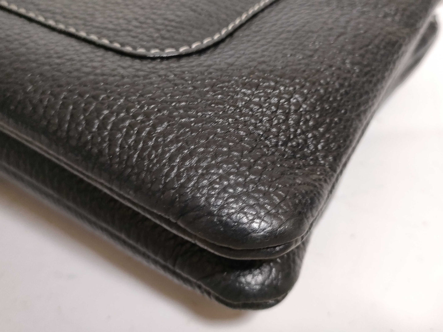Den Hamano Leather Shoulder Bag