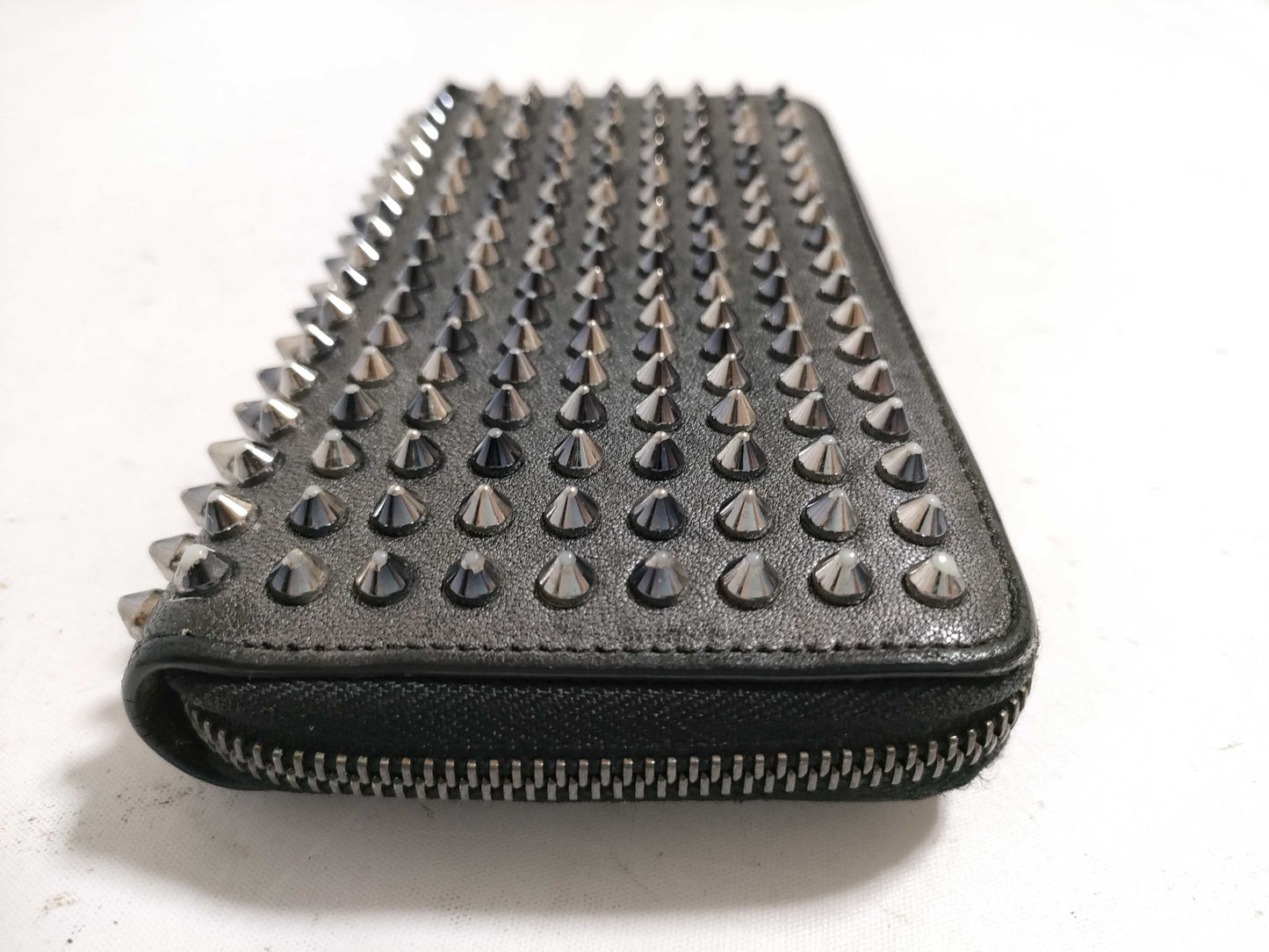 Christian Louboutin round zipper long wallet with dust bag