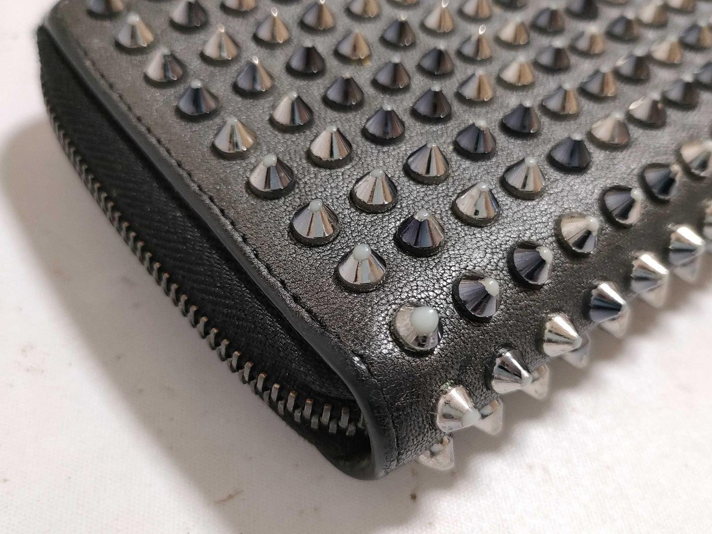 Christian Louboutin round zipper long wallet with dust bag