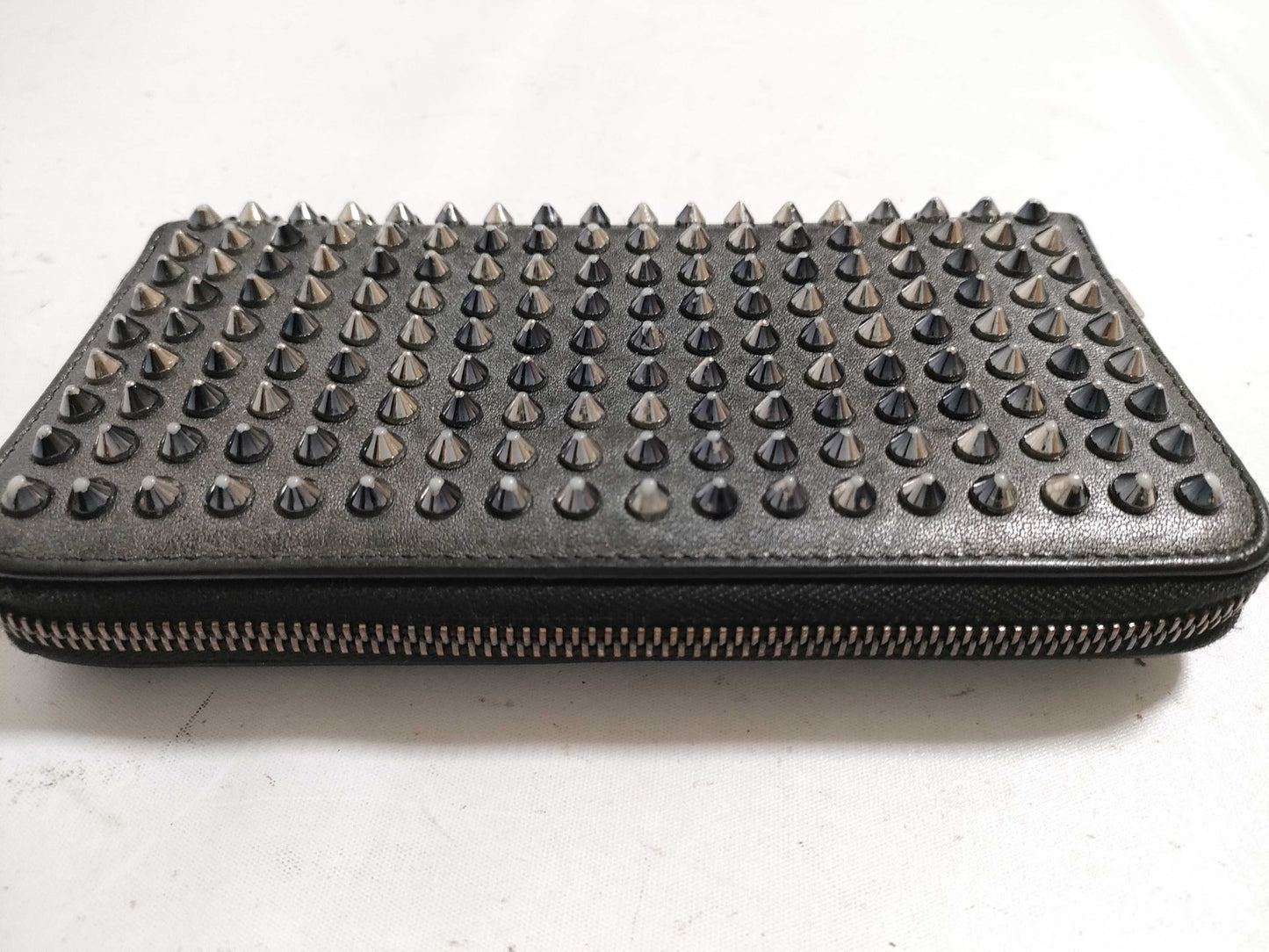 Christian Louboutin round zipper long wallet with dust bag