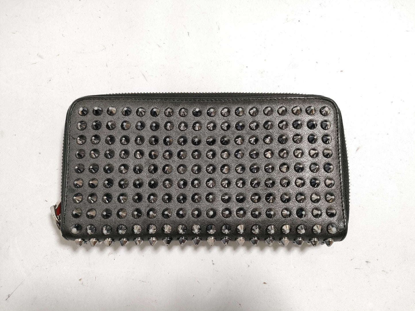 Christian Louboutin round zipper long wallet with dust bag