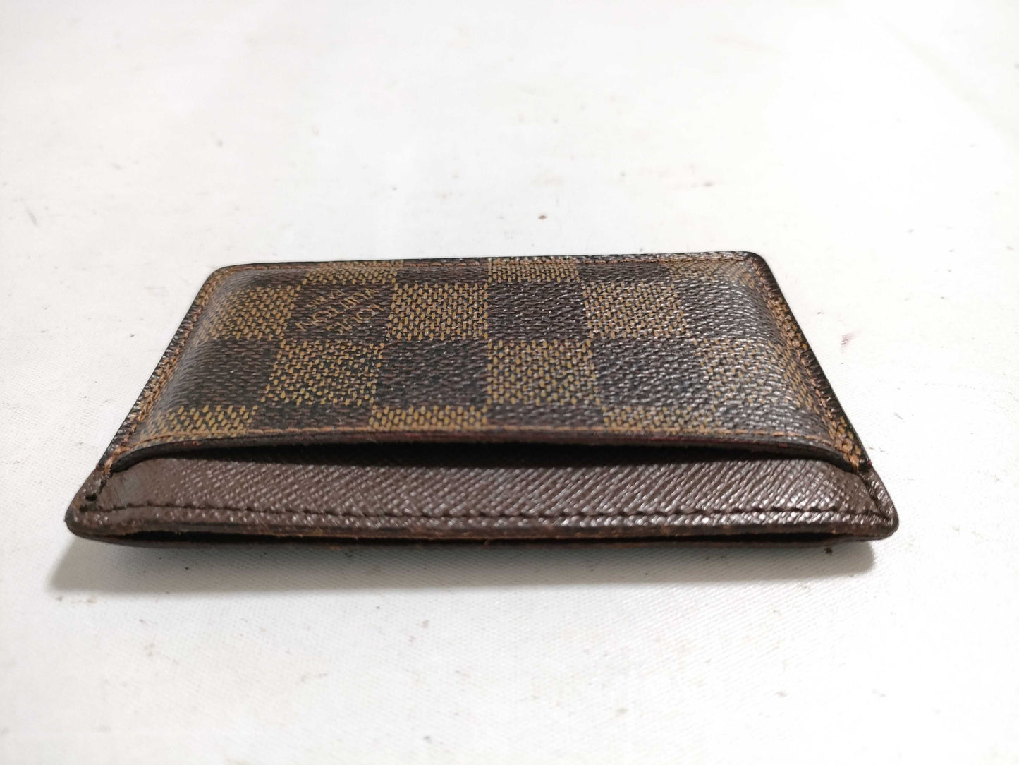 LOUIS VUITTON Damier Ebene Card Case N61722, Porte Carte Sample, Card Case, Pass Case, Business Card Case
