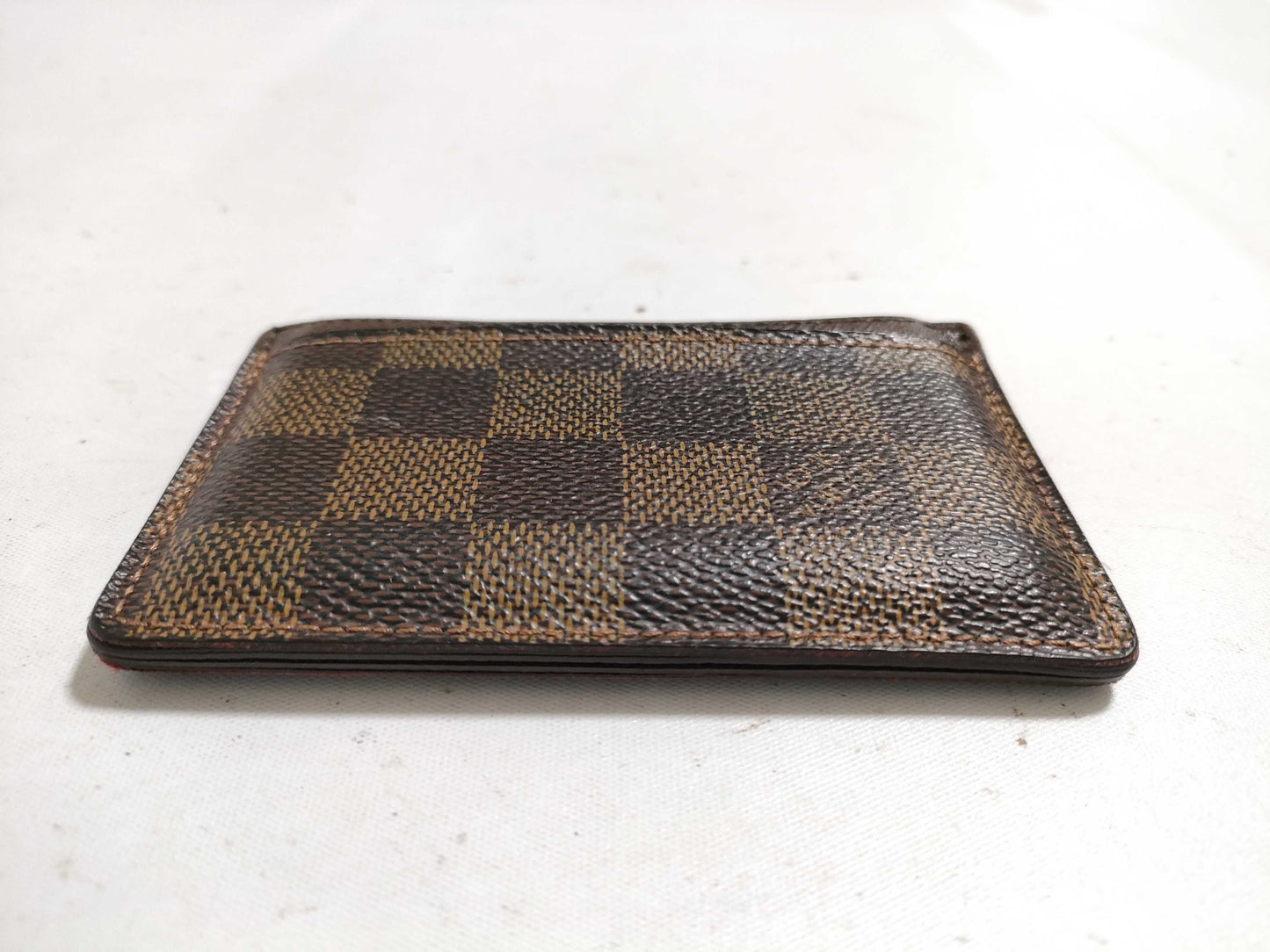 LOUIS VUITTON Damier Ebene Card Case N61722, Porte Carte Sample, Card Case, Pass Case, Business Card Case