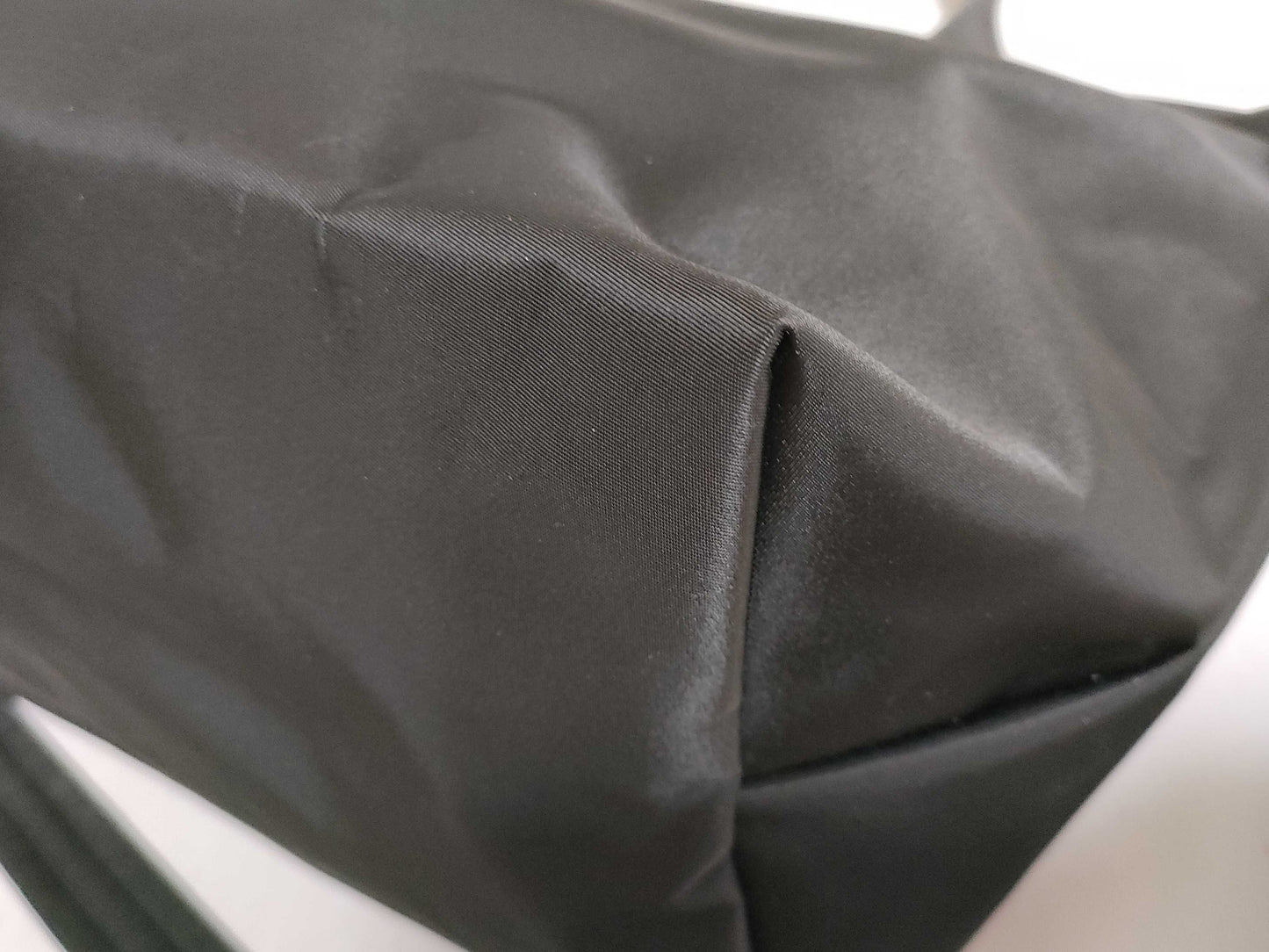 LONG CHAMP 2-Way Le Pliage Shoulder Bag, Nylon, Black