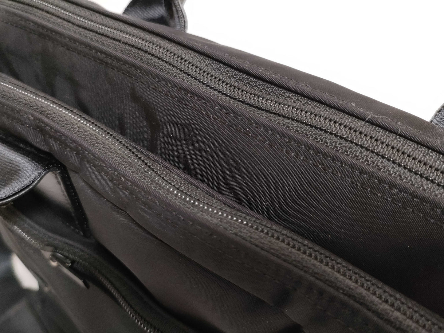 PORTER TIME 2-Way Briefcase L Black 655-06167 Business Bag, Excellent Condition