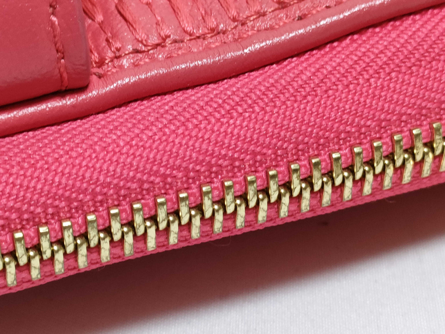 LOUIS VUITTON Damier Troca Leather Shoulder Bag M59049 Pink