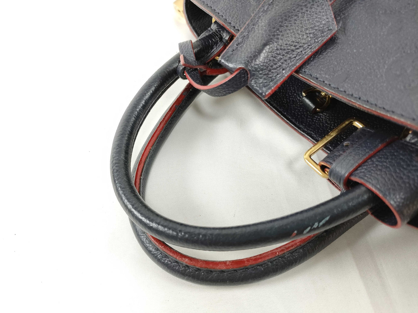 LOUIS VUITTON RFID Unverified SP 0199 Monogram Empreinte LOUIS VUITTON M42747 Empreinte Montaigne BB Handbag