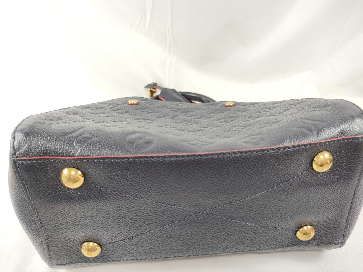 LOUIS VUITTON RFID Unverified SP 0199 Monogram Empreinte LOUIS VUITTON M42747 Empreinte Montaigne BB Handbag