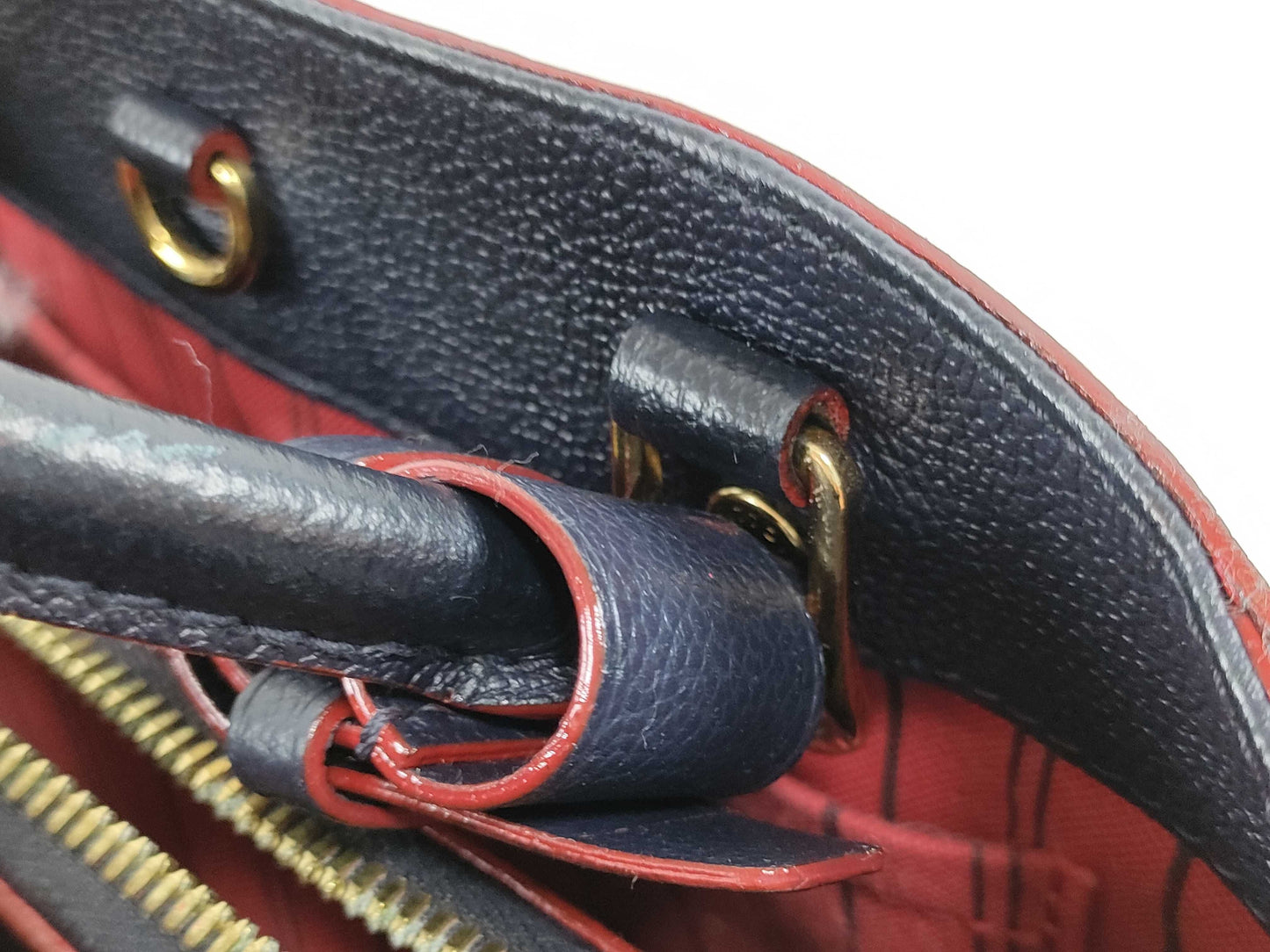LOUIS VUITTON RFID Unverified SP 0199 Monogram Empreinte LOUIS VUITTON M42747 Empreinte Montaigne BB Handbag