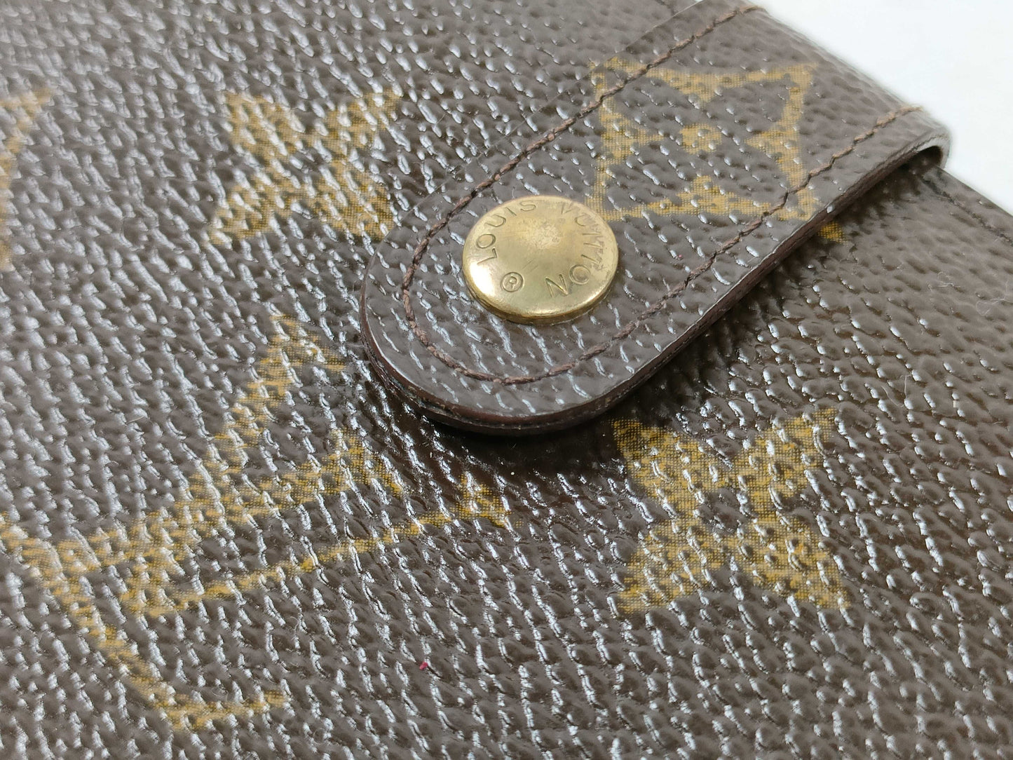 LOUIS VUITTON RFID Unverifiable MI 1907 Monogram Louis Vuitton Monogram Folding Wallet
