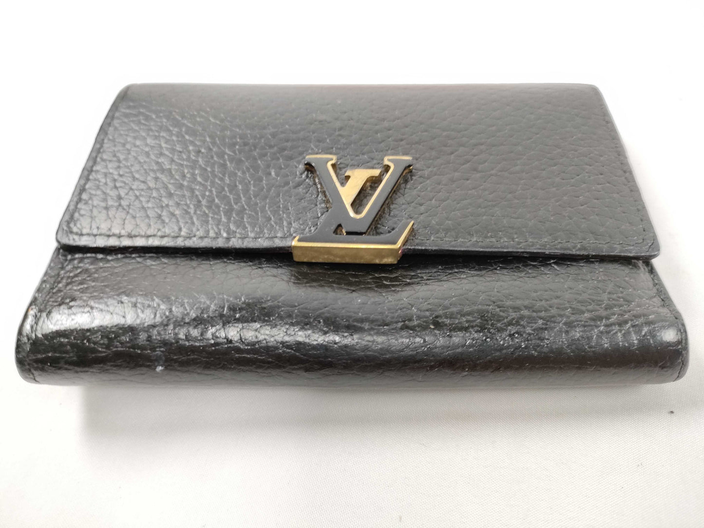 LOUIS VUITTON RFID Unverified Mi 11119 LOUIS VUITTON Portefeuille Capucines Wallet