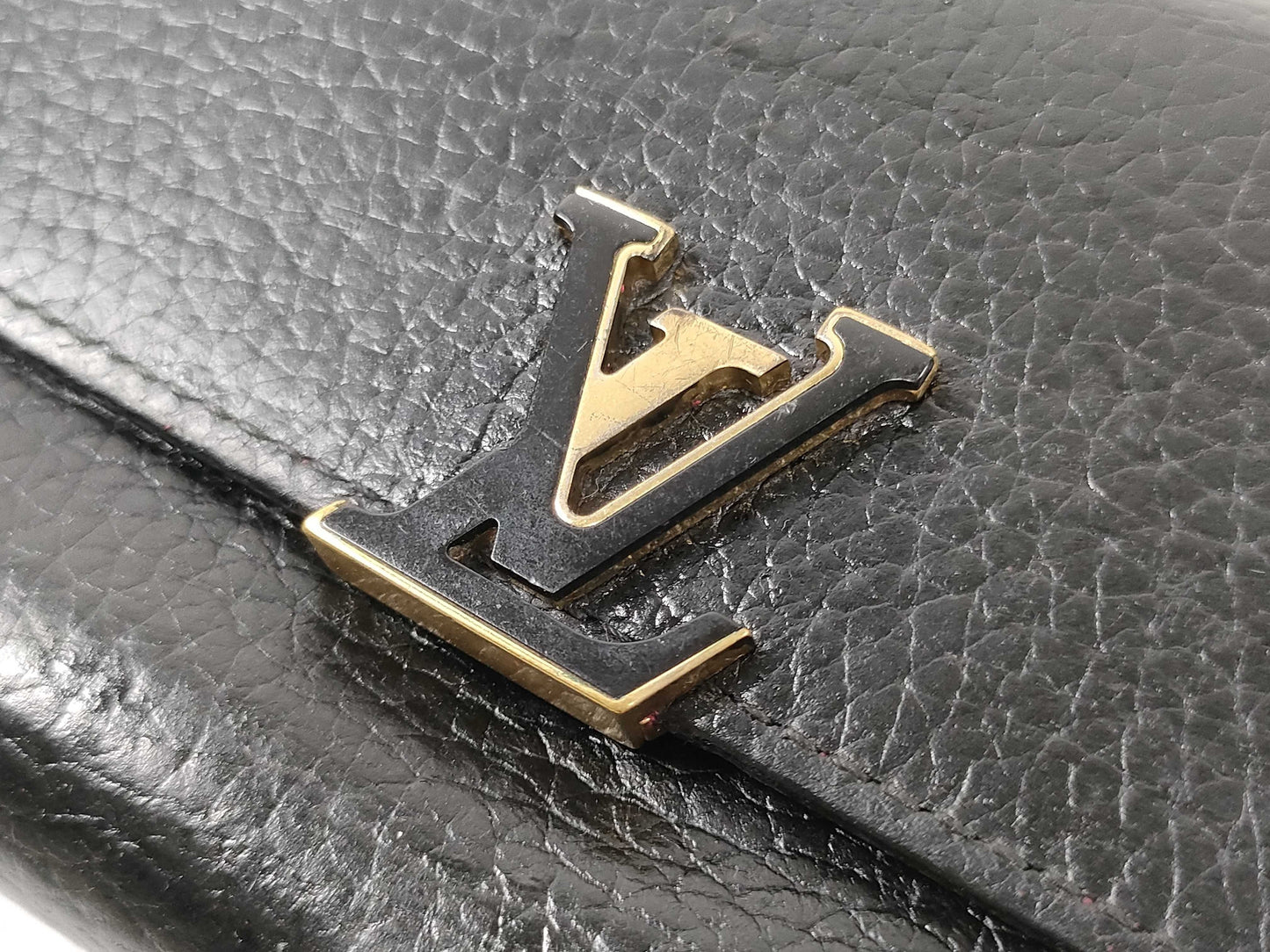 LOUIS VUITTON RFID Unverified Mi 11119 LOUIS VUITTON Portefeuille Capucines Wallet