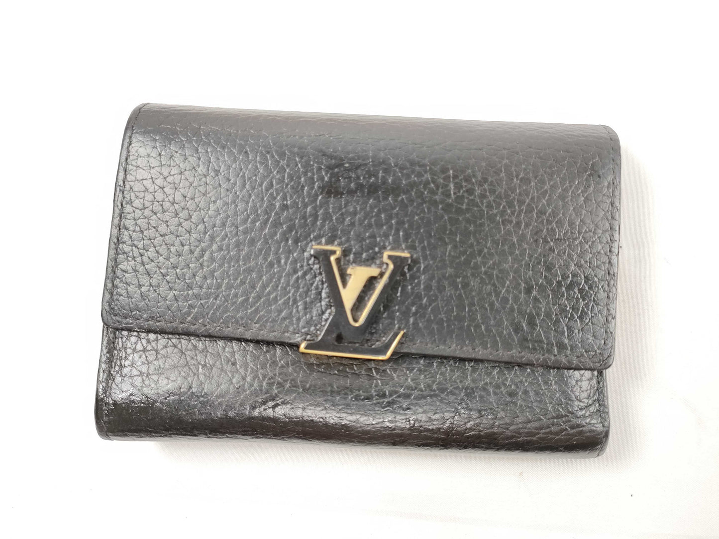 LOUIS VUITTON RFID Unverified Mi 11119 LOUIS VUITTON Portefeuille Capucines Wallet
