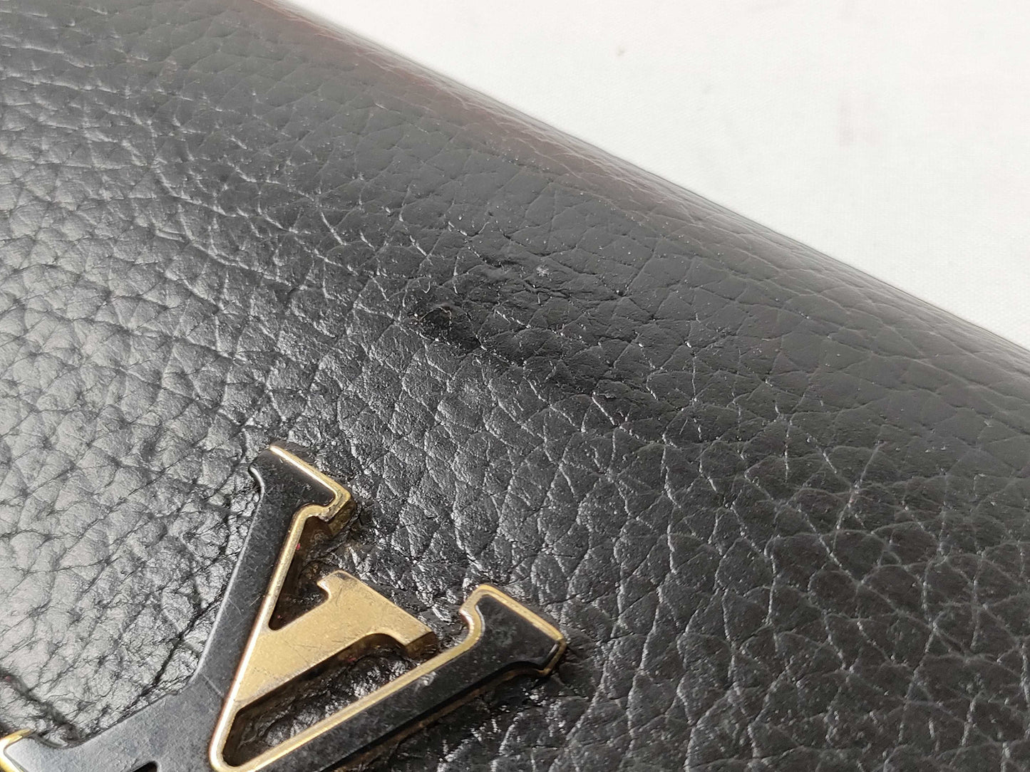 LOUIS VUITTON RFID Unverified Mi 11119 LOUIS VUITTON Portefeuille Capucines Wallet
