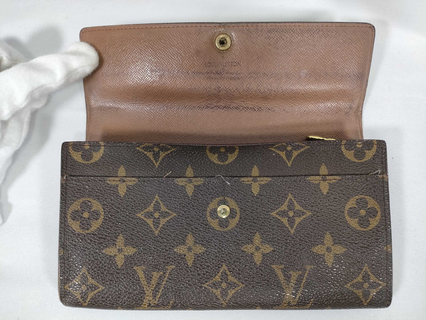 LOUIS VUITTON Monogram Louis Vuitton Monogram Long Wallet