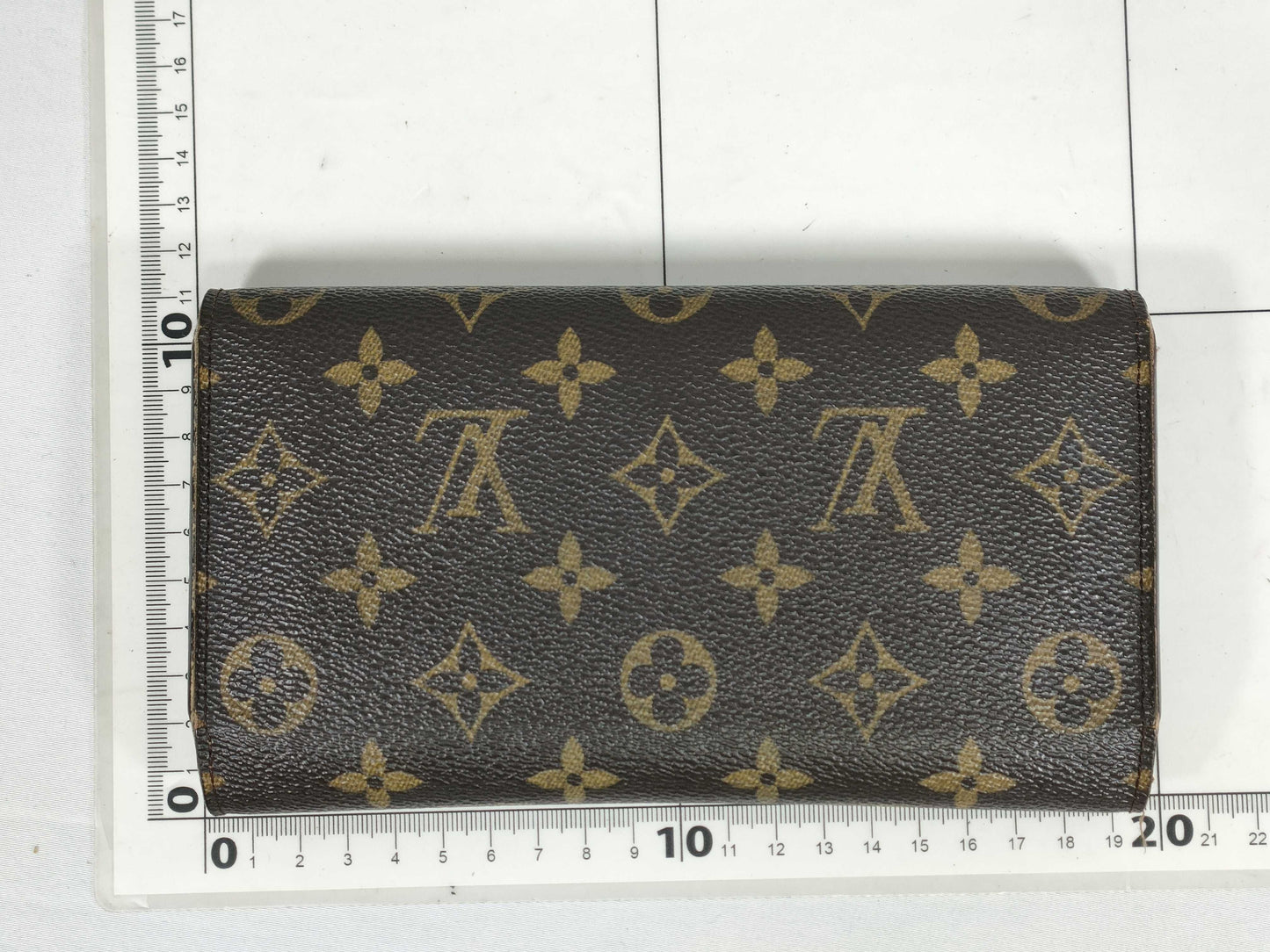 LOUIS VUITTON RFID Unverifiable TH1023 Monogram Louis Vuitton Long Wallet Monogram Wallet