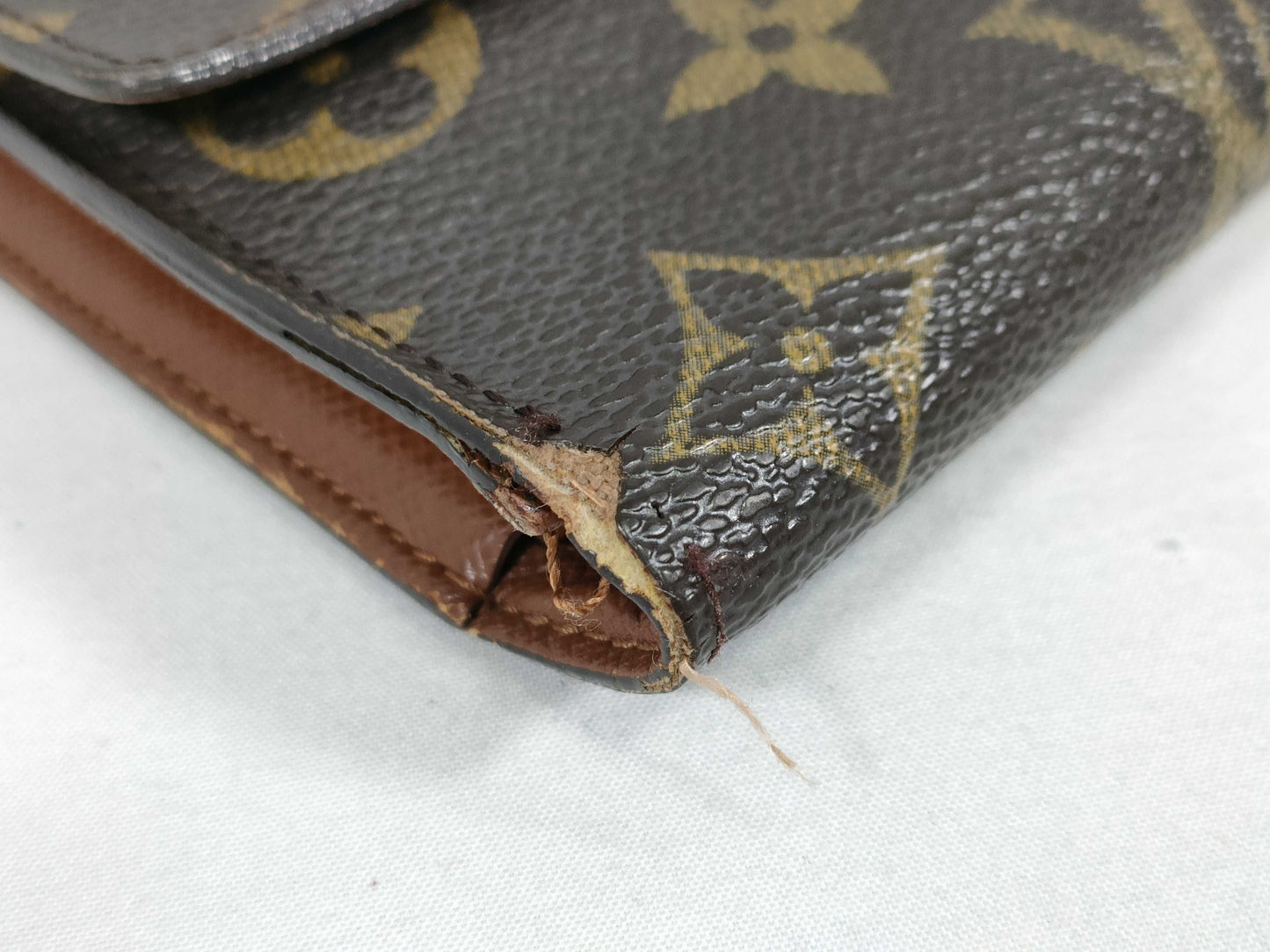 LOUIS VUITTON RFID Unverifiable TH1023 Monogram Louis Vuitton Long Wallet Monogram Wallet