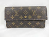 LOUIS VUITTON RFID Unverifiable TH1023 Monogram Louis Vuitton Long Wallet Monogram Wallet