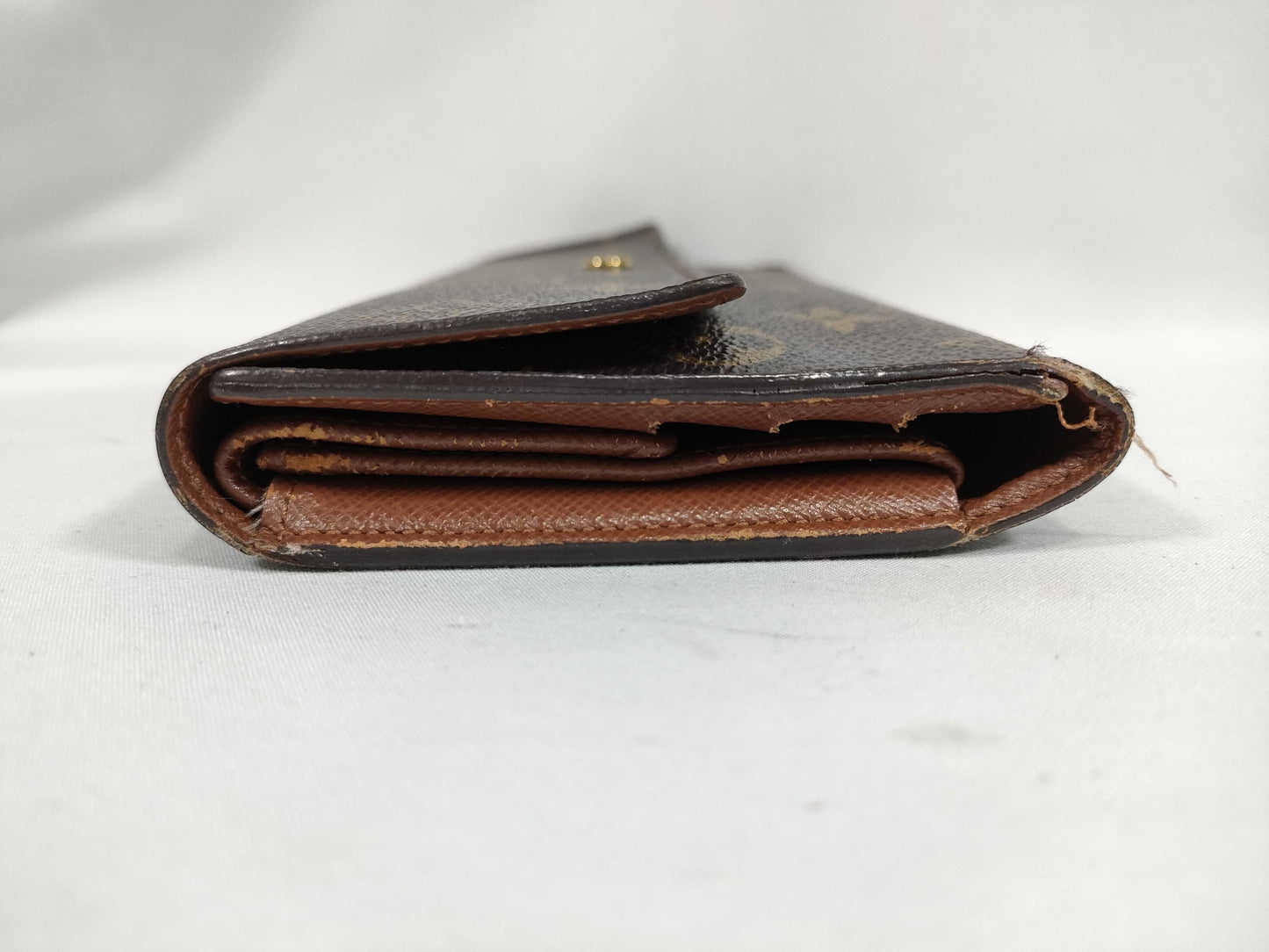 LOUIS VUITTON RFID Unverifiable TH1023 Monogram Louis Vuitton Long Wallet Monogram Wallet