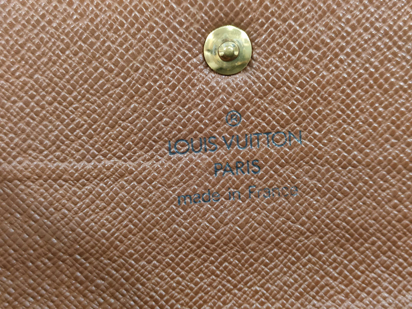 LOUIS VUITTON RFID Unverifiable TH1023 Monogram Louis Vuitton Long Wallet Monogram Wallet