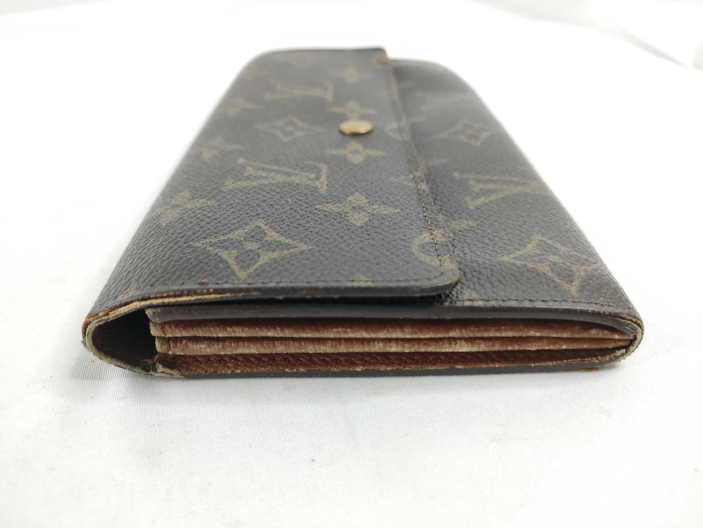 LOUIS VUITTON Monogram Long Wallet with Zipper