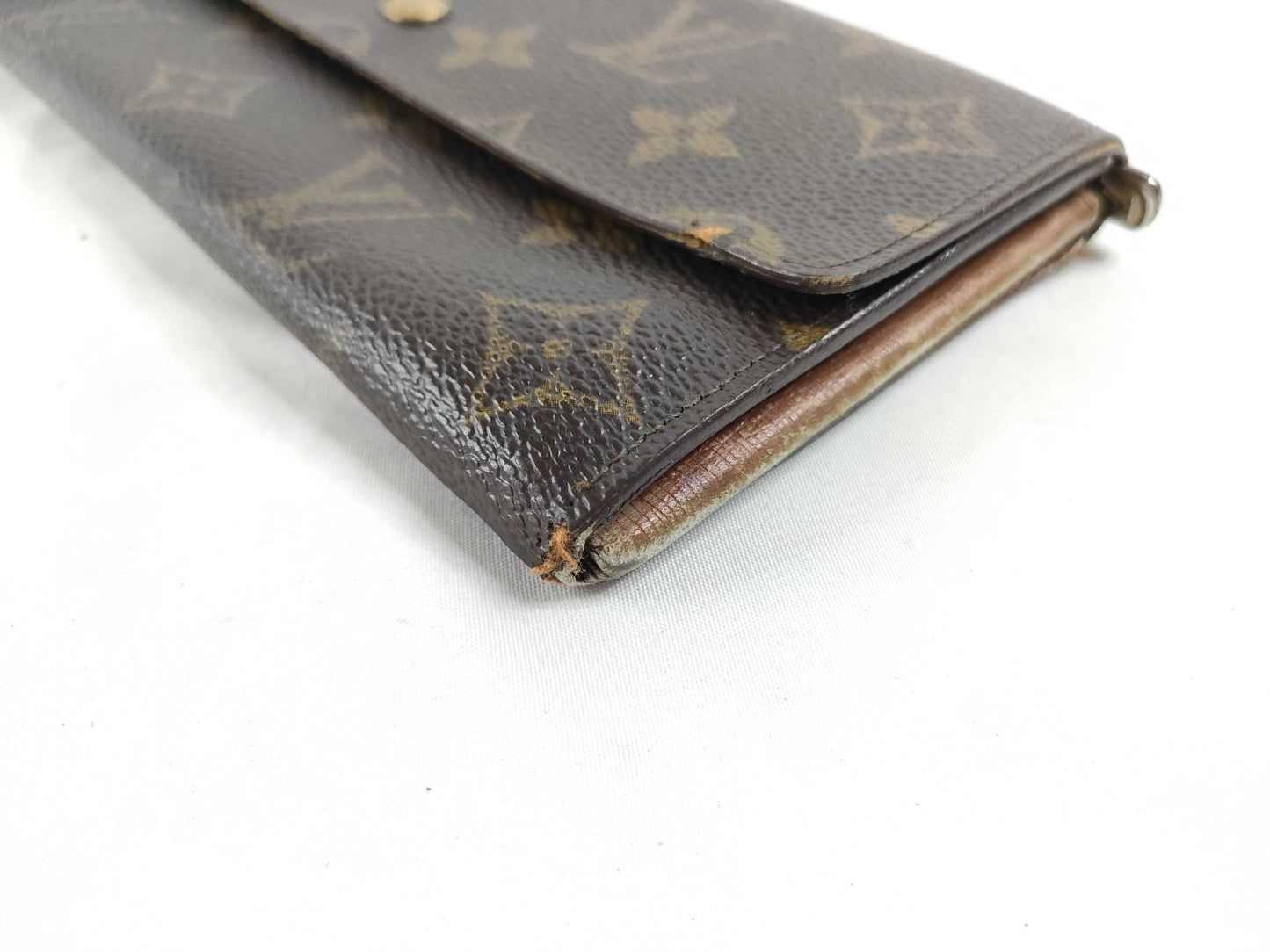 LOUIS VUITTON Monogram Long Wallet with Zipper