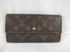 LOUIS VUITTON Monogram Long Wallet with Zipper